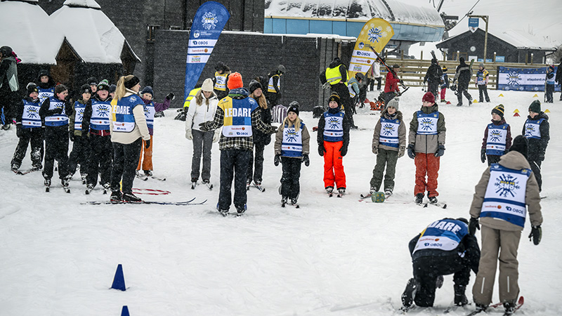 I januari 2025 besökte Alla på snö Kungsbergets