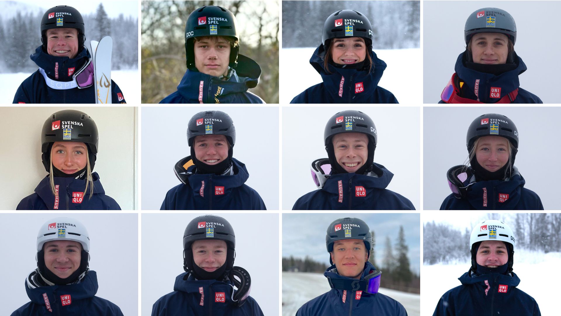 Porträtt Puckel Team 2023/2024