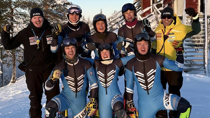 Team LKAB 2025/26. Foto: SSF